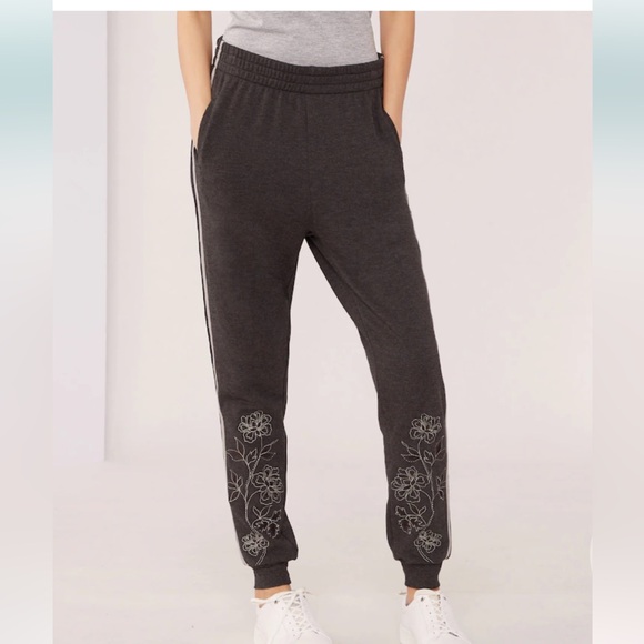 Diane Gilman Side Stripe Track Pant - Picture 1 of 10